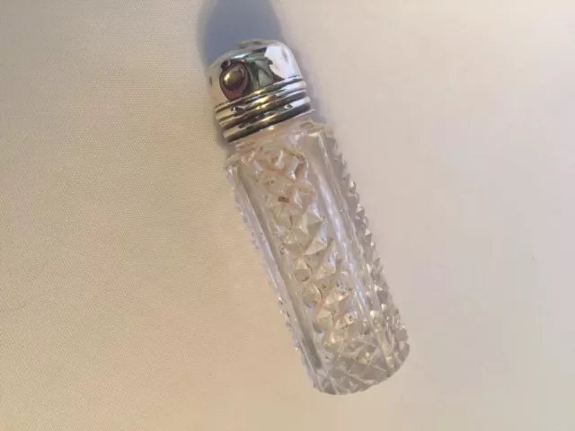 Antique Silver Topped Scent Bottle