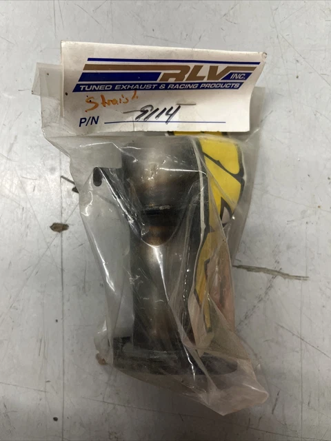 RLV straight header for Yamaha KT100 go kart racing engine