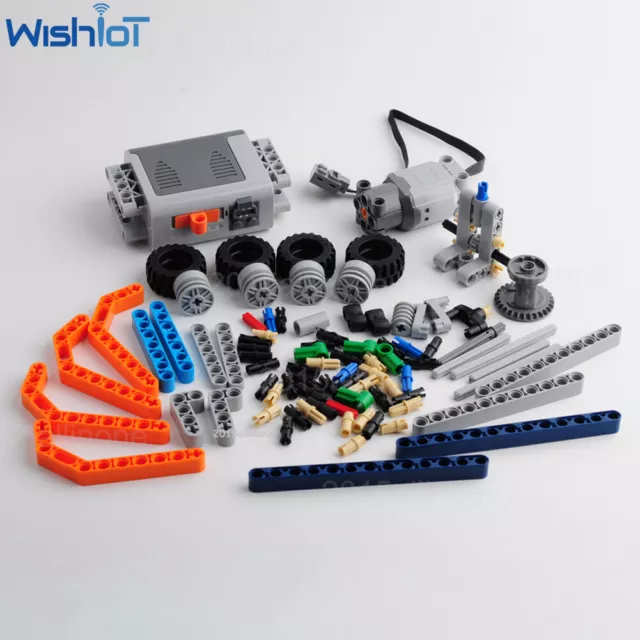 Technic Part Power Function Part Car Robot Kits L Motor AA Battery Box Kids Toys