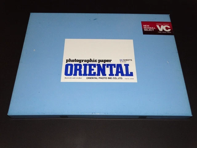 Papel Oriental Seagull Select VC FB (brillante) 30,5x40,6 cm (12x16 pulgadas) - 50 hojas