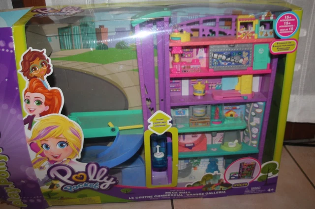 POLLY POCKET grand centre commerciale sur 6 niveaux de POLLY VILLE