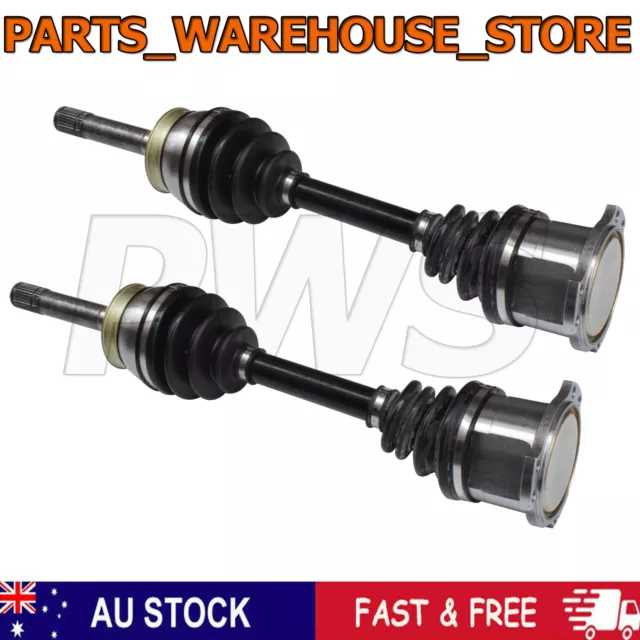 Left & Right Front CV Joint & Axle Shaft Boot for Navara D22 Ute 4x4 DX ST ST-R