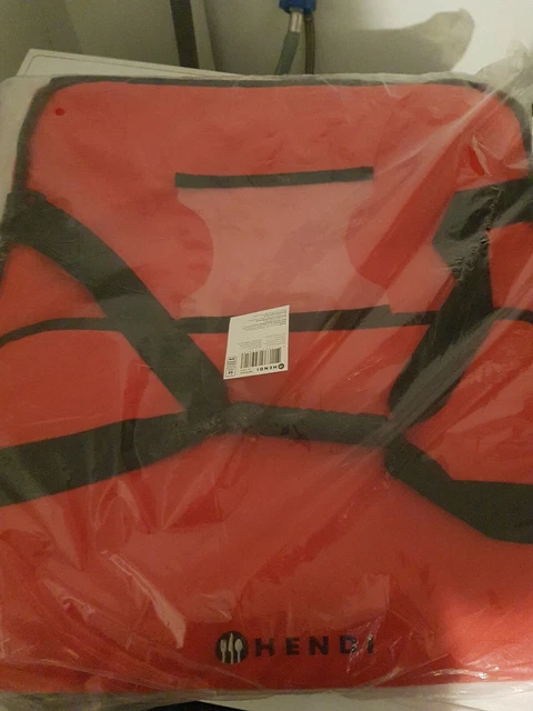 Sac De Livraison Isotherme Pour Repas Chauds Capacité 4 Boites À Pizza 35x35cm