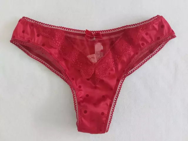 NEW Intimissimi Sexy Red Lace Knickers Size S