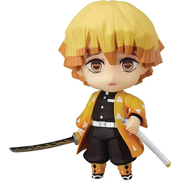 Demon Slayer: Kimetsu no Yaiba: Zenitsu Agatsuma Nendoroid Action Figure, Multic