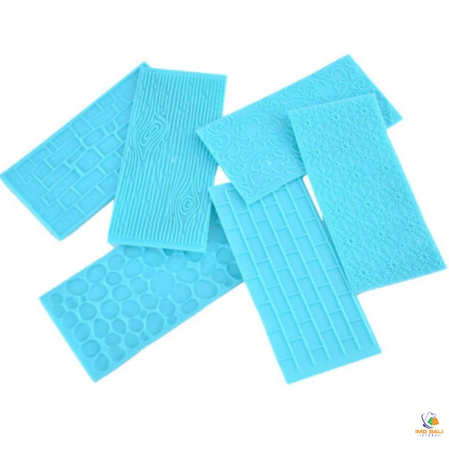 6 PIECES POLYMER Clay Texture Embossing Tool, Mold Stamp Pottery