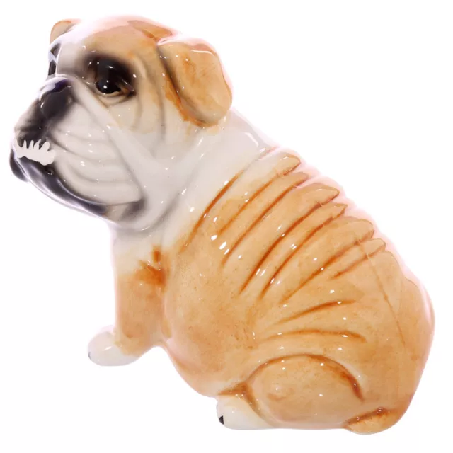 Spardose Bulldogge Keramik Hund Sparbüchse Sparschwein NEU