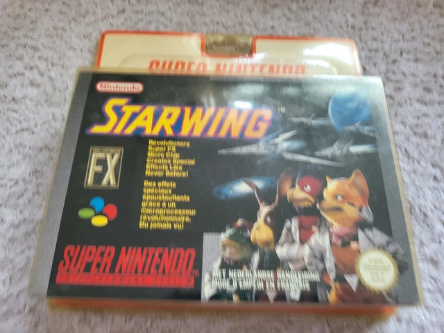 Jeux Starwing super nintendo SNES BLISTER