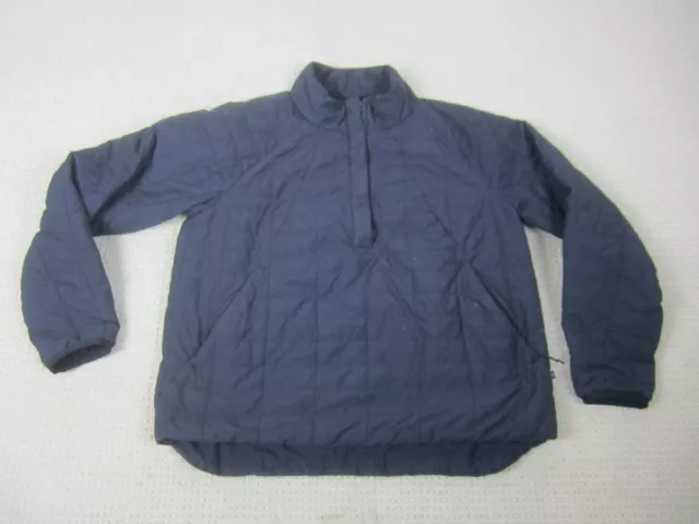 Mountain Hardwear Jacket Womens Large Blue Outdoors Pullover Lightweight Puffer