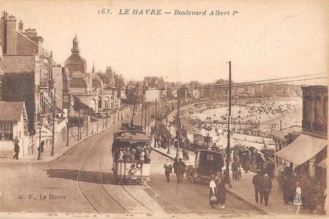 Le Havre - CPA 76 LE HAVRE Bords de la Mer (époque 1900) - Nu en Toen