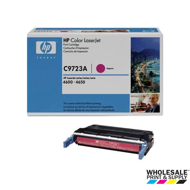 HP C9723A 641A Magenta LaserJet Toner Cartridge
