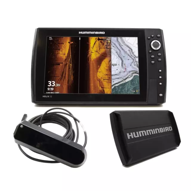 Humminbird Helix 12 CHIRP MEGA DI+ GPS G3N Echolot Fishfinder Netzwerk Bluetooth