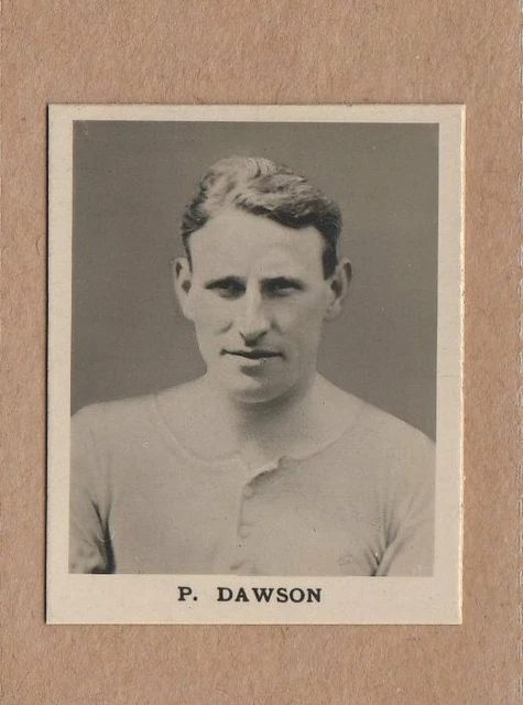 1922 DC Thomson / The Rover Footballers - Percy Dawson, Blackburn Rovers
