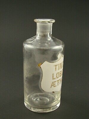 Apothekenflasche "AETHER", 19.Jh. 2