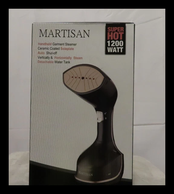 MARTISAN Steamer for Clothes 1200W Hand-Held Clothes Steamer (N) 155894