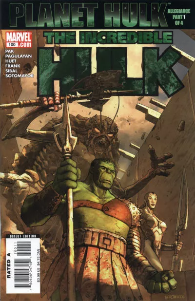 Incredible Hulk, The #100 Marvel Comics January Jan 2007 (VFNM or Better)