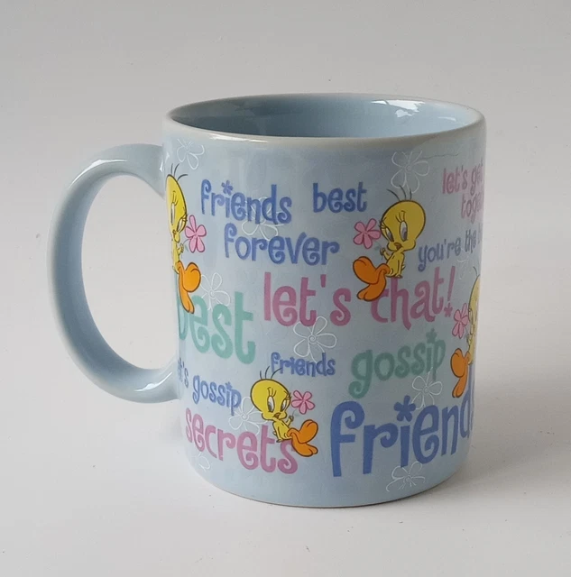 Best Friends Tweety Bird Coffee/Tea Mug 10oz 2000 Warner Bros