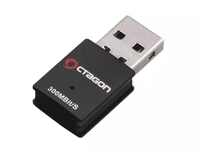 Wlan Adapter Wifi Stick Optima WLAN 300 Mbit/s USB 2.0 für alle Octagon Modelle