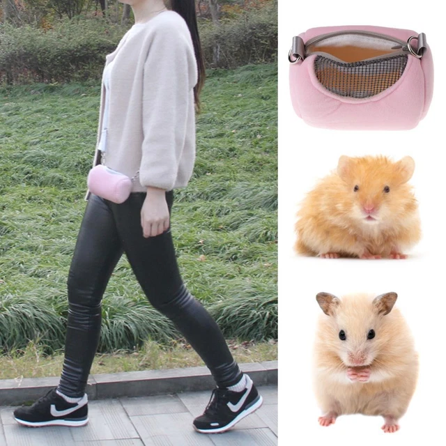 With Straps Hamster Carrier Hamster Carrier Bag Small Pet Carrier Bag Handbag
