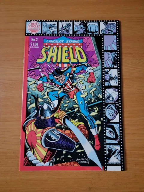 Lancelot Strong: The Shield #2 ~ NEAR MINT NM ~ 1983 Archie Comics
