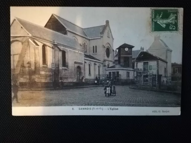 CPA 95 SANNOIS - L'Eglise