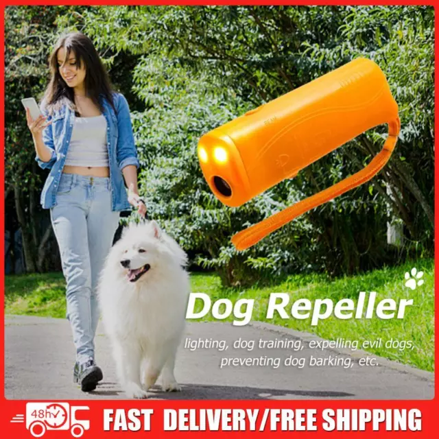 Dispositivo de ladridos para perros sin batería con LED para suministros para mascotas al aire libre