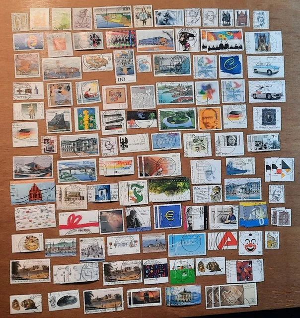 ref 042 collection lot stock Allemagne 125 Timbres divers oblitérés 