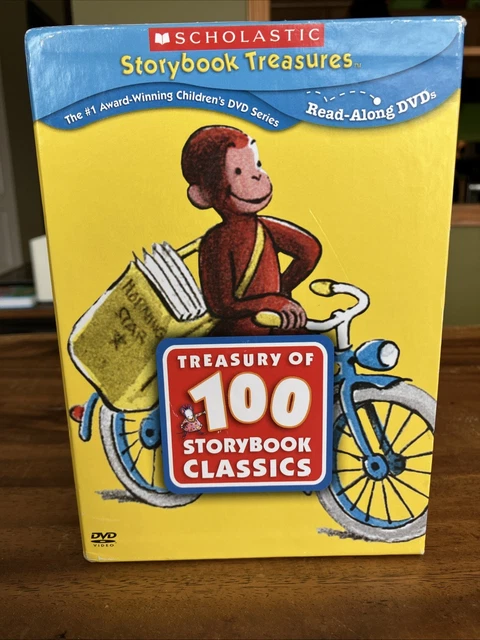 SCHOLASTIC TREASURY 100 Storybook Classics 16 DVD Set Read-Along