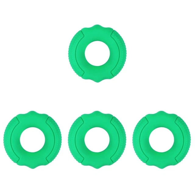 Allenatore Di Presa Zwenjuan - Set 3 Anelli In Silicone Per Forza Mani E Avambracci