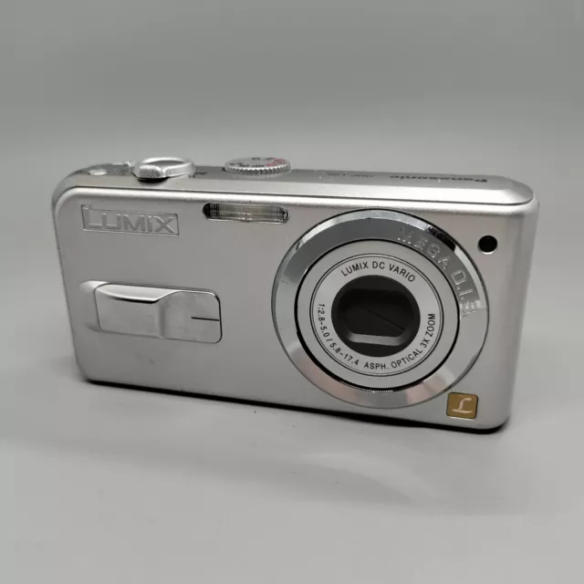 Panasonic Lumix DMC-LS2 5.0MP Compact Digital Camera Silver Tested