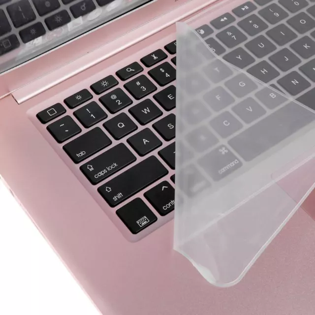 Universal Soft Slim Silicone Laptop Keyboard Skin Protector Cover for 15" 17 3