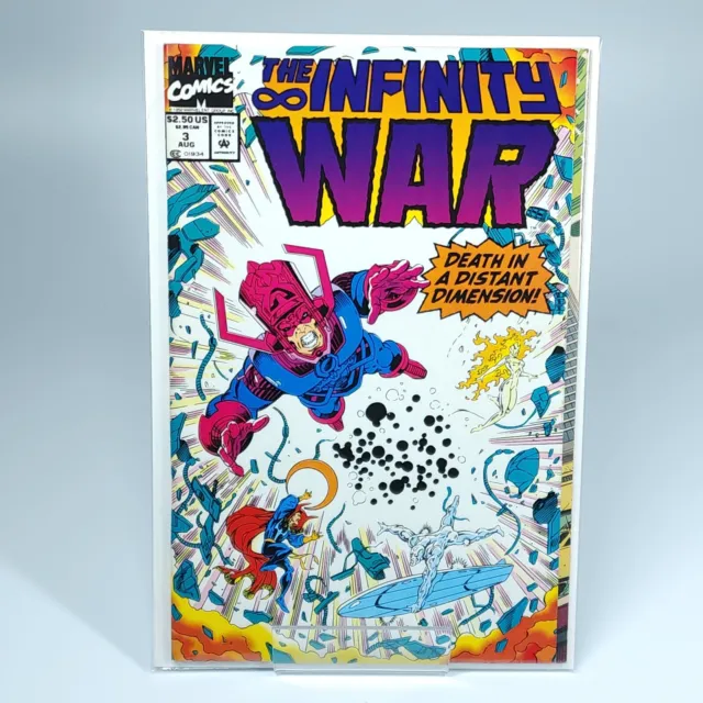 Infinity War #3 (Marvel Comics, 1992) Jim Starlin Ron Lim Galactus Comic Book