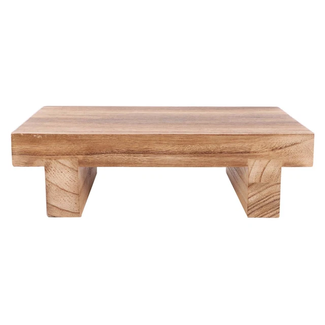 Wooden Step Stool for Adults, Bed Stool for High Beds, Kitchen, Bathroom