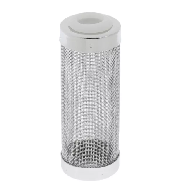 Aquarium Tank Filter Fisch Garnelen Flow Guard Edelstahl Korb Mesh Net 12mm