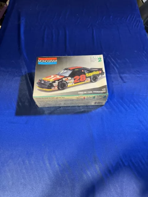 Monogram NASCAR Allison Havoline Ford Thunderbird  1:24 Model Kit #2430