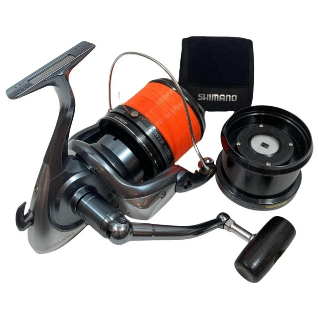 SHIMANO 06 POWER Aero Spin Type 8 Sa26 Fishing Reel Used