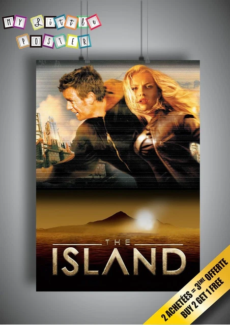 The Island By Michael Bay Affiche Movie Poster