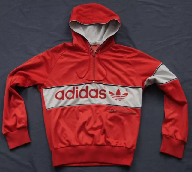 Adidas New York Jacke Vintage Trainingsanzug Top Kapuzenpullover Track 80s...