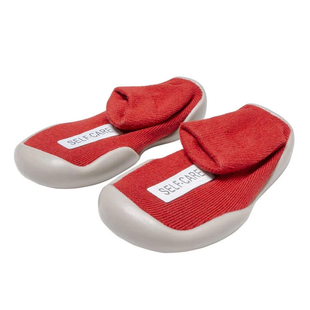 Socks Anti-slip Girl Boys Kids Baby Toddler Slippers Winter Cotton Shoes Warm 5