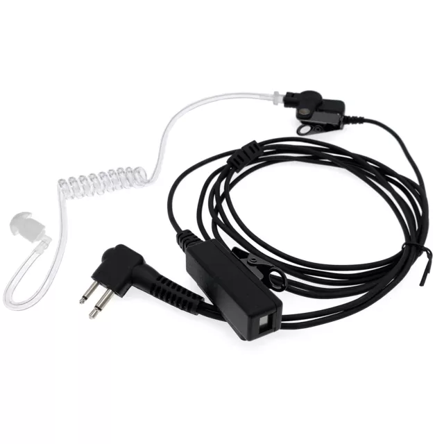 2 way Security Surveillance Headset Earpiece For Motorola Radio MU-21CV MV-11