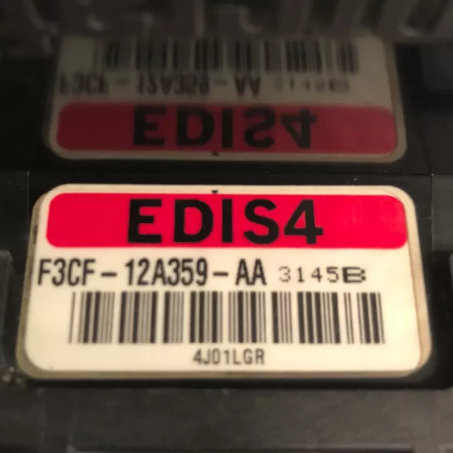 FORD Genuine OEM EDIS4 Ignition Control Module ~ F3CF-12A359-AA ~ RED