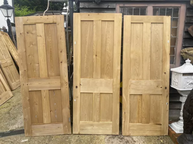 Victorian Stripped Pine Doors