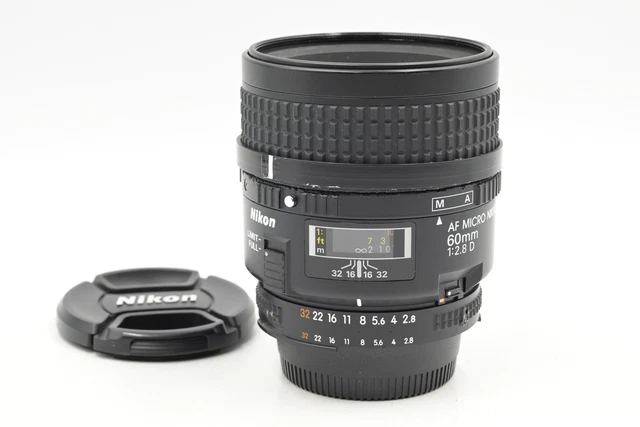 Nikon Nikkor AF 60mm f2.8 D Micro Lens #600