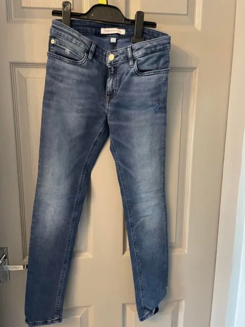 Jeans skinny bambina Calvin Klein età 12 (A23)