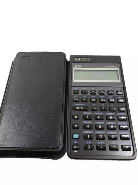 Hewlett-Packard HP 27S Scientific Calculator + Case