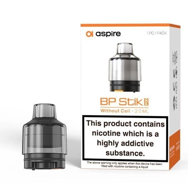 Aspire Bp Stik Replacement Empty Pod | Same Day Dispatch |