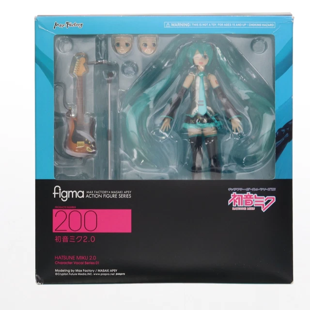 Figma 200 Hatsune Miku 2.0 – Action Figure Max Factory (Character Vocal Series 01) - Foto 2