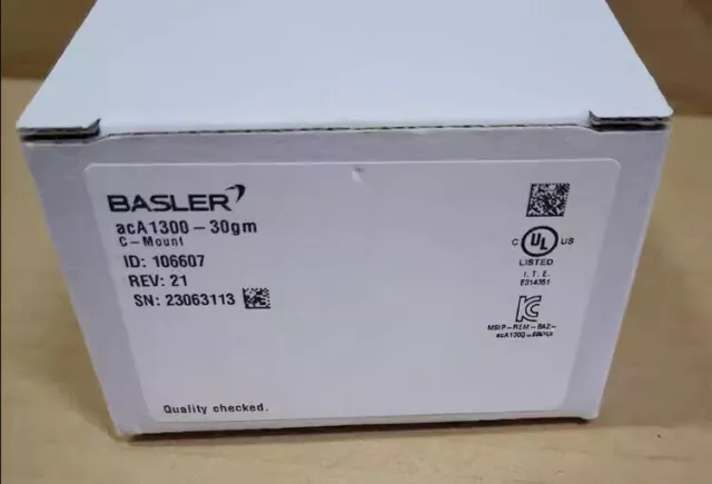 New In Box Original BASLER acA1300-30gm Industrial camera 2