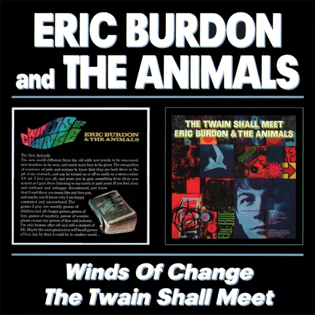 Eric Burdon & The Animals~ Winds Of Change / Twain Shall • 2CD 2003 BGO ••NEW••