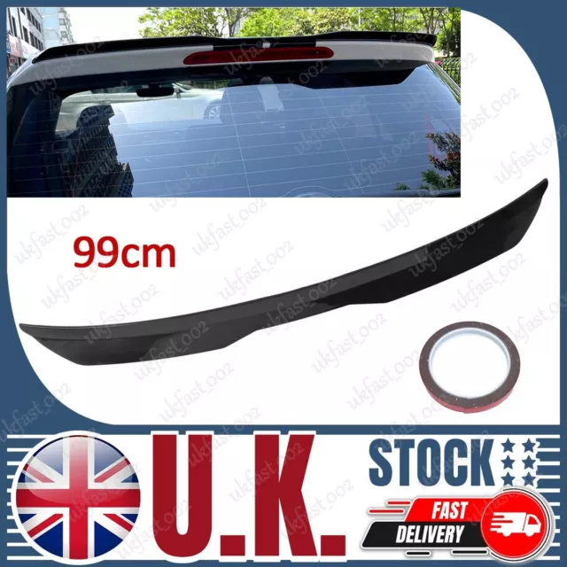 99cm Rear Upper Boot Trunk Spoiler Lip Extension Wing FOR VW GOLF MK6 MK7 VI VII